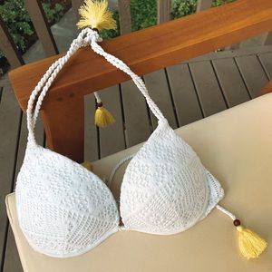 White Bikini top